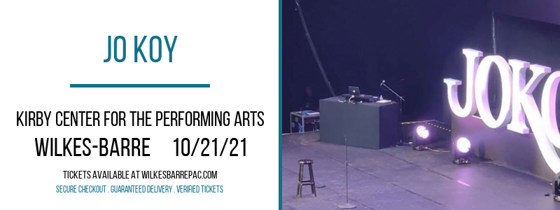 Jo Koy at Kirby Center for the Performing Arts tickets Jo Koy at Kirby Center for the Performing Arts