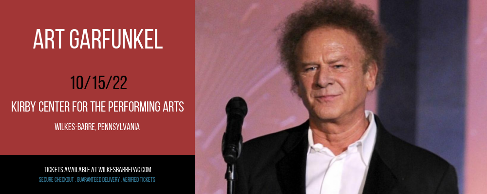 Art Garfunkel at Kirby Center for the Performing Arts