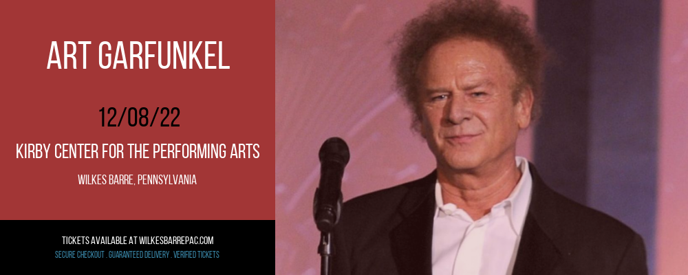 Art Garfunkel [CANCELLED] at Kirby Center for the Performing Arts
