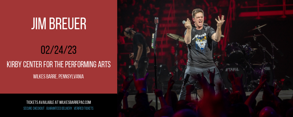 Jim Breuer at Kirby Center for the Performing Arts tickets Jim Breuer at Kirby Center for the Performing Arts