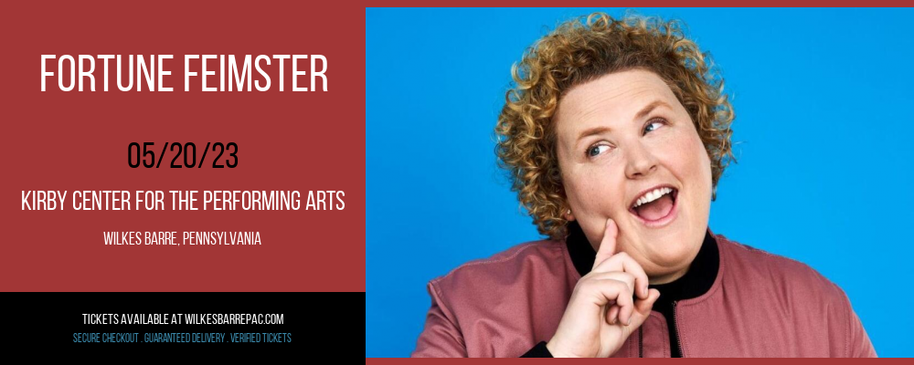 Fortune Feimster at Kirby Center for the Performing Arts tickets Fortune Feimster at Kirby Center for the Performing Arts