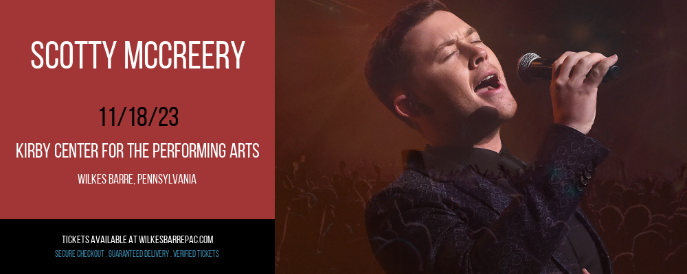 Scotty McCreery at Kirby Center for the Performing Arts