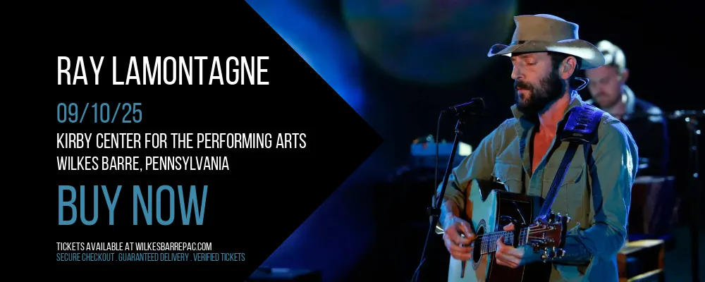 Ray LaMontagne at Kirby Center for the Performing Arts