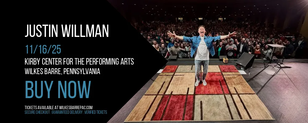 Justin Willman at Kirby Center for the Performing Arts